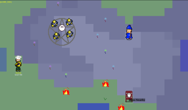 The first screen in Mystic Vale.
